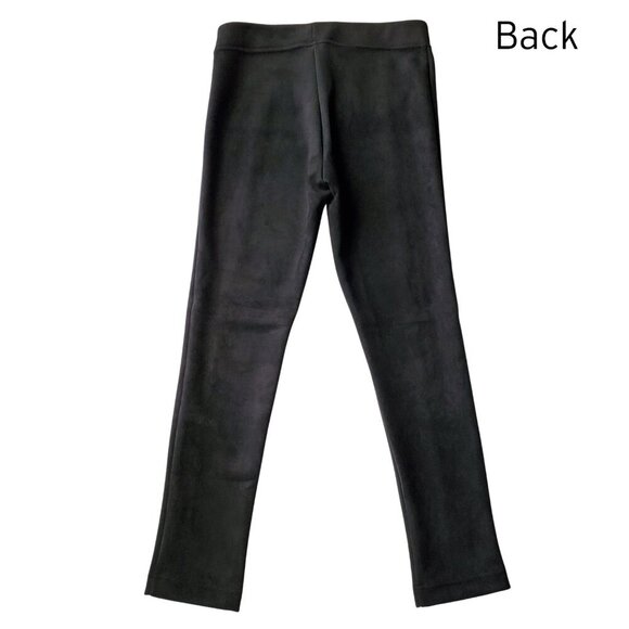Andrew Marc Faux Suede Leggings Pants Black Size S - Picture 3 of 13